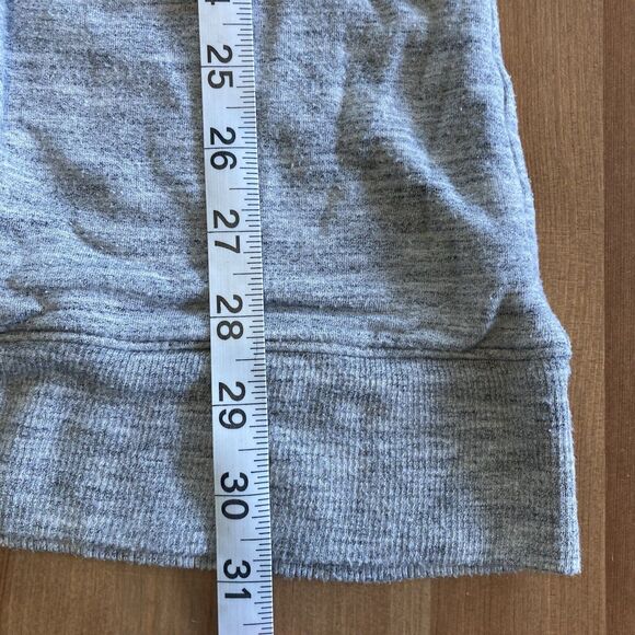 Athleta Women's Open Cardigan Modal Blend Thumb Holes Pockets Gray Size Medium - Picture 14 of 14